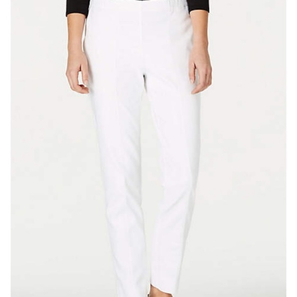 J.Jill White Stretch Women Pants